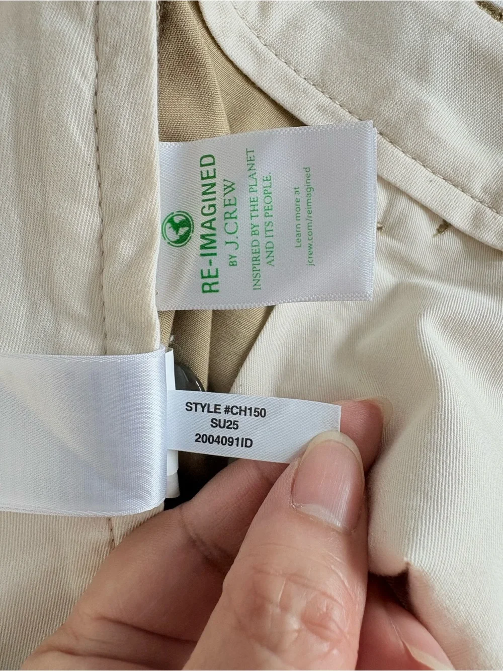 J. Crew Portsider Classic Tan Chino Shorts